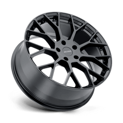 17X8 GLOSS BLACK 40MM Petrol Wheel