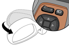 LKQ Corp - Passenger Side Power View Mirror (Heated, Foldaway) (Standard Line) for Volkswagen Eos 2009-2012