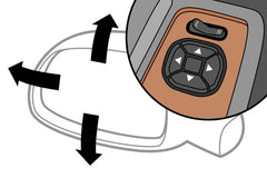 LKQ Corp - Passenger Side Power View Mirror (Heated, Foldaway) (Standard Line) for Volkswagen Jetta 2005-2010