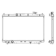 LKQ Corp - Engine Coolant Radiator for Acura TLX 2015