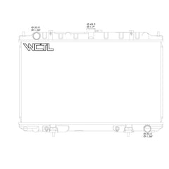 LKQ Corp - Engine Coolant Radiator for Infiniti I30 2000-2001
