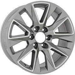 20x9 Chevrolet Suburban, Tahoe, Silverado, GMC Sierra Machined Light Charcoal Replica Wheel 84486663