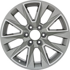 20x9 Chevrolet Suburban, Tahoe, Silverado, GMC Sierra Machined Light Charcoal Replica Wheel 84486663