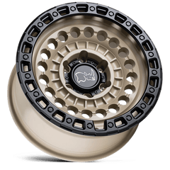 20X9.5 DESERT SAND W/ BLACK RING 12MM Black Rhino Wheel