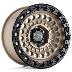 20X9.5 DESERT SAND W/ BLACK RING 12MM Black Rhino Wheel