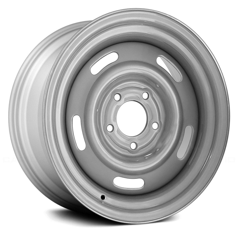 15" x 8" Steel Replica Wheel with 5 x 120 Bolt Pattern for Chevy Corvette 1969-1982 - Silver