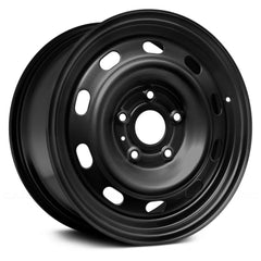 17" x 7" Steel Replica Wheel with 5 x 139.7 Bolt Pattern for Dodge Ram 2002-2012 - Black