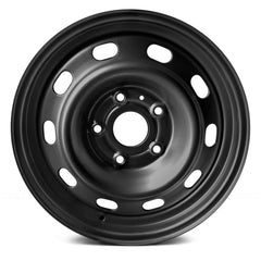 17" x 7" Steel Replica Wheel with 5 x 139.7 Bolt Pattern for Dodge Ram 2002-2012 - Black