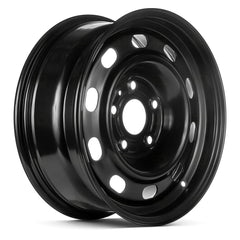 17" x 7" Steel Replica Wheel with 5 x 139.7 Bolt Pattern for Dodge Ram 2002-2012 - Black