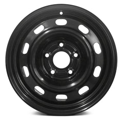 LKQ Corp - 10-Slot Black 17x7.5 Steel Factory Wheel for Chrysler Aspen 2007-2009