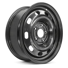LKQ Corp - 10-Slot Black 17x7.5 Steel Factory Wheel for Chrysler Aspen 2007-2009