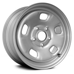 17" x 7" Steel Remanufactured Wheel with 5 x 139.7 Bolt Pattern for Dodge Ram 2013-2017 - Silver