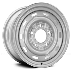 15" x 6" Steel Remanufactured Wheel with 5 x 139.7 Bolt Pattern for Ford Bronco 1992-1996 - Silver