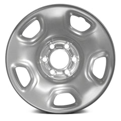 17" x 7.5" Steel Remanufactured Wheel with 6 x 135 Bolt Pattern for Ford F-150 2004-2008 - Silver