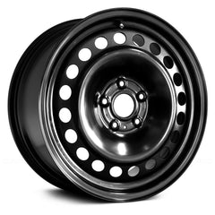 17" x 7.5" Steel Remanufactured Wheel with 5 x 114.3 Bolt Pattern for Ford Explorer 2011- 2017 - Black