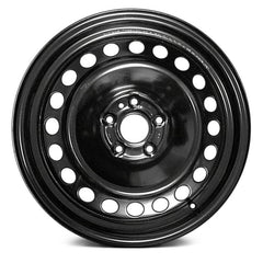 17" x 7.5" Steel Remanufactured Wheel with 5 x 114.3 Bolt Pattern for Ford Explorer 2011- 2017 - Black