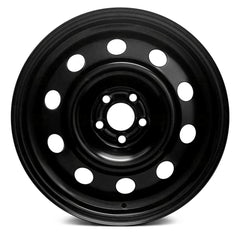 17" x 7.5" Steel Replica Wheel with 5 x 108 Bolt Pattern for Ford Escape 2013-2016 - Black
