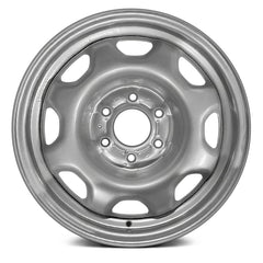 17" x 7.5" Steel Remanufactured Wheel with 6 x 135 Bolt Pattern for Ford F-150 2015-2020 - 
Silver
