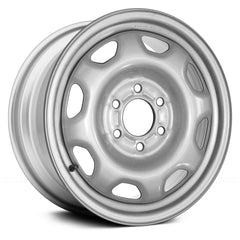 17" x 7.5" Steel Remanufactured Wheel with 6 x 135 Bolt Pattern for Ford F-250 2015 - 2017 - 
Silver Full Face