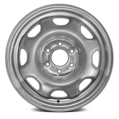 17" x 7.5" Steel Remanufactured Wheel with 6 x 135 Bolt Pattern for Ford F-250 2015 - 2017 - 
Silver Full Face