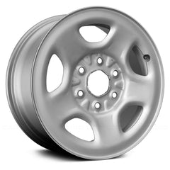16" x 6.5" Steel Remanufactured Wheel with 6 x 139.7 Bolt Pattern - Silver