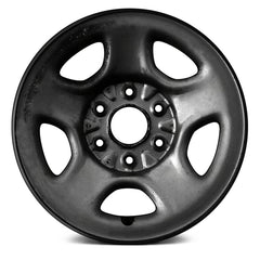 16" x 6.5" Steel Remanufactured Wheel with 6 x 139.7 Bolt Pattern for Cadillac Escalade 2006 - Black