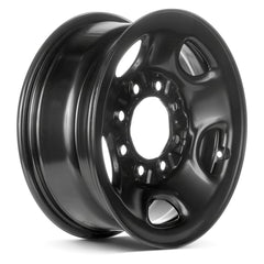 16" x 6.5" Steel Remanufactured Wheel with 8 x 165 Bolt Pattern for Chevy Avalanche 2002-2003 - Black