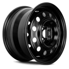 LKQ Corp - 12-Hole Black 15x6 Steel Factory Wheel for Saturn Ion 2003-2007
