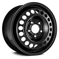 LKQ Corp - 20-Hole Black 15x6 Steel Factory Wheel for Buick Allure 2005