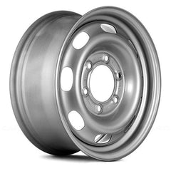 LKQ Corp - 8-Slot Silver 15x6 Steel Factory Wheel for Chevy Colorado 2004-2008
