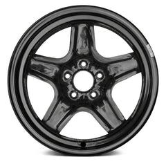 STEEL WHEEL -  REPLICA -  17 x 7 -  UK OFFSET -  5 SPOKE -  5 STUD/LUG -  UK BP -