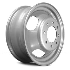 17" x 6.5" Steel Replica Wheel with 8 x 210 Bolt Pattern for Chevy Silverado 2500 2011-2014 - Silver