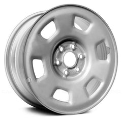 16" x 7" Steel Remanufactured Wheel with 6 x 120 Bolt Pattern for Chevy Colorado 2015-2017 - Silver