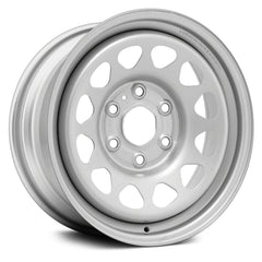 17" x 8" Steel Remanufactured Wheel with 6 x 139.7 Bolt Pattern for Chevy Silverado 2018-2021 - Silver