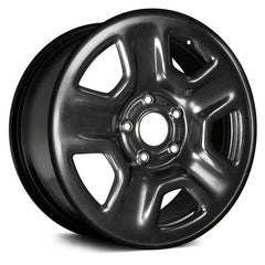 17" x 7.5" Steel Remanufactured Wheel with 5 x 127 Bolt Pattern for Jeep Wrangler 2018-2019 - Black