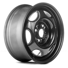 14" x 5.5" Steel Remanufactured Wheel with 4 x 100 Bolt Pattern for Chevrolet Prizm 1998–2002 - Black