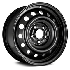 LKQ Corp - 15-Hole Black 16x7 Steel Factory Wheel for Nissan Altima 2007-2012