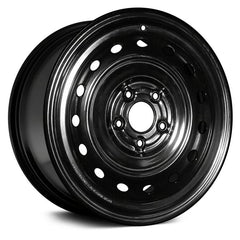 16" x 7" Steel Remanufactured Wheel with 5 x 114.3 Bolt Pattern for Nissan Altima 2013-2018 - Black