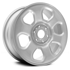 18" x 8" Steel Remanufactured Wheel with 
6 x 139.7 Bolt Pattern for Nissan Titan 2013 - 
Silver