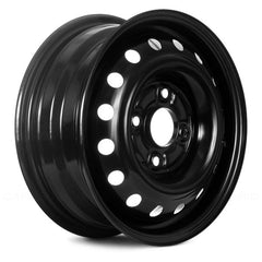 14" x 5" Steel Remanufactured Wheel with 4 x 114.3 Bolt Pattern for Honda Accord 1990-1997 - Black