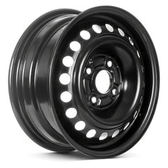 15" x 6" Steel Remanufactured Wheel with 4 x 114.3 Bolt Pattern for Honda Accord 1998-2002 - Black