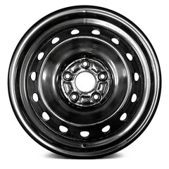 16" x 6.5" Steel Remanufactured Wheel with 5 x 114.3 Bolt Pattern for Honda Civic 2006-2011 - Black