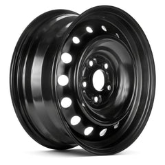 16" x 6.5" Steel Remanufactured Wheel with 5 x 114.3 Bolt Pattern for Honda Civic 2006-2011 - Black