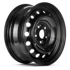 16" x 6.5" Steel Remanufactured Wheel with 5 x 114.3 Bolt Pattern for Honda Civic 2006-2011 - Black