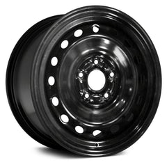 16" x 7" Steel Remanufactured Wheel with 5 x 114.3 Bolt Pattern for Honda Civic 2016-2018 - Black