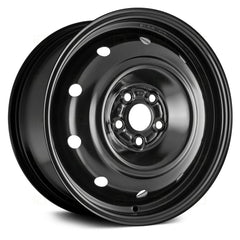 16" x 6.5" Steel Remanufactured Wheel with 5 x 100 Bolt Pattern for Subaru Forester 1998-2012 - Black