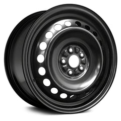 16" x 6.5" Steel Remanufactured Wheel with 5 x 100 Bolt Pattern for Subaru Impreza 2017-2018 - Black