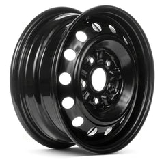14" x 5.5" Steel Remanufactured Wheel with 5 x 114.3 Bolt Pattern for Toyota Camry 1992-2000 - Black