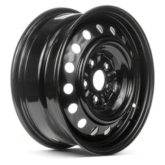 LKQ Corp - 16-Hole Black 16x6.5 Steel Factory Wheel for Toyota Sienna 2004-2008