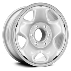16" x 7" Steel Remanufactured Wheel with 6 x 139.7 Bolt Pattern for Toyota Tacoma 2005-2016 - Silver